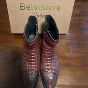 Mens dress boots belvedere